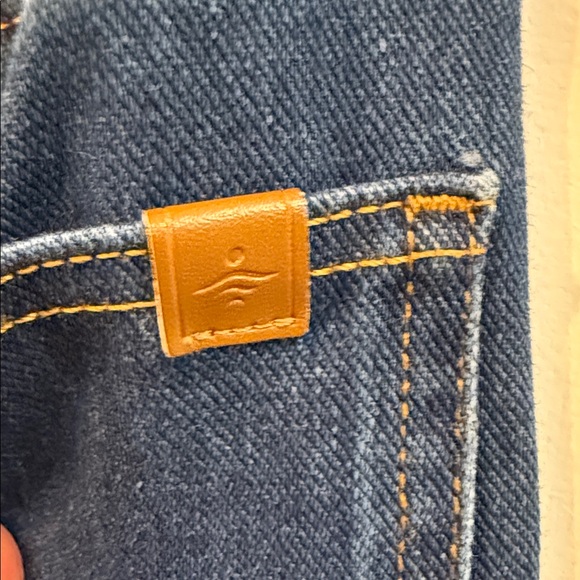 Classic Blue wide leg Women's Jeans - Picture 3 of 4